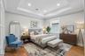 Virtual staged bedroom