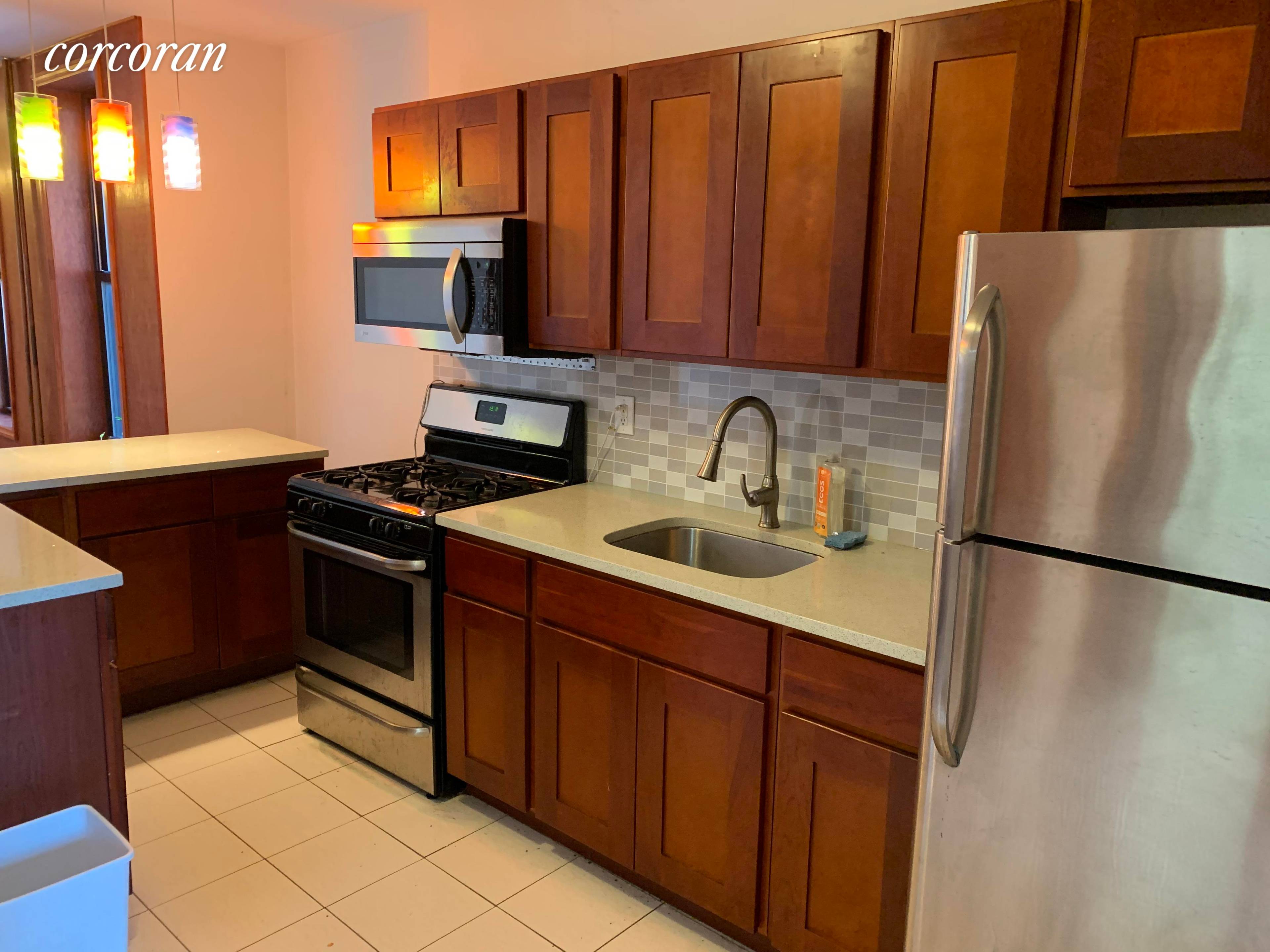 Very cool three bedroom apartment located in prime Cobble Hill.