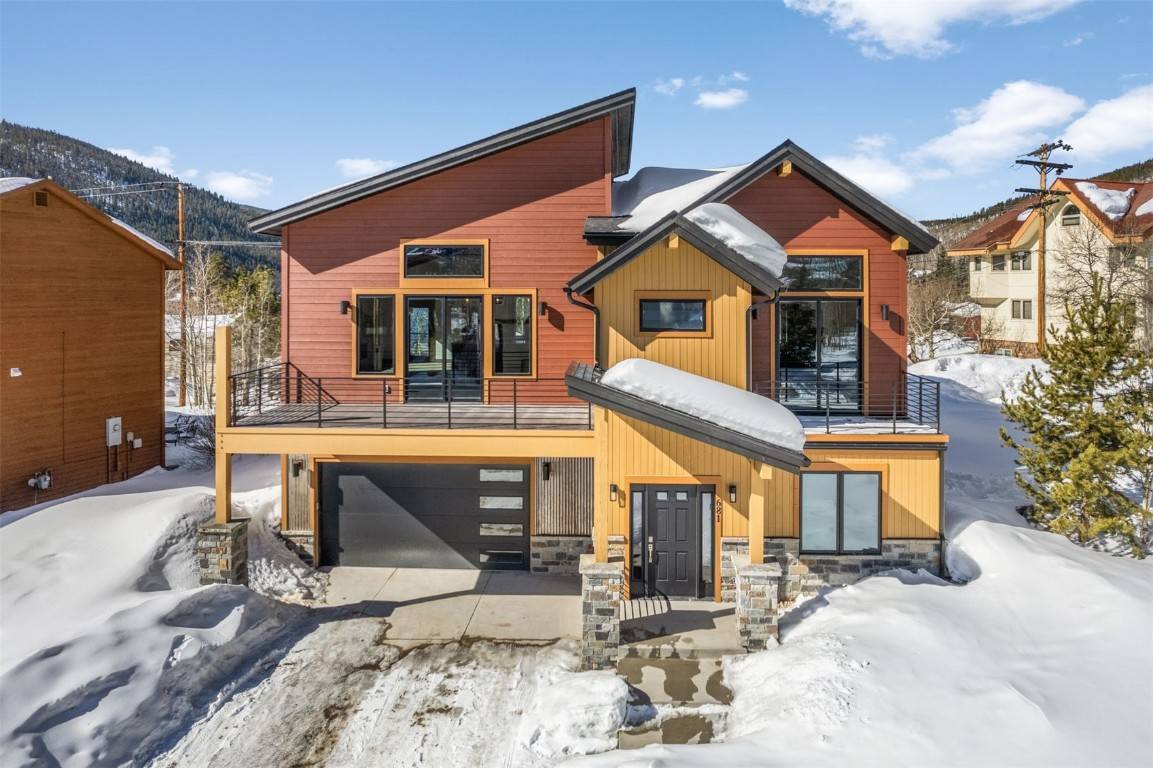 Introducing 681 Meisel Drive, Keystone, CO where modern luxury meets mountain living in this brand new single family home.