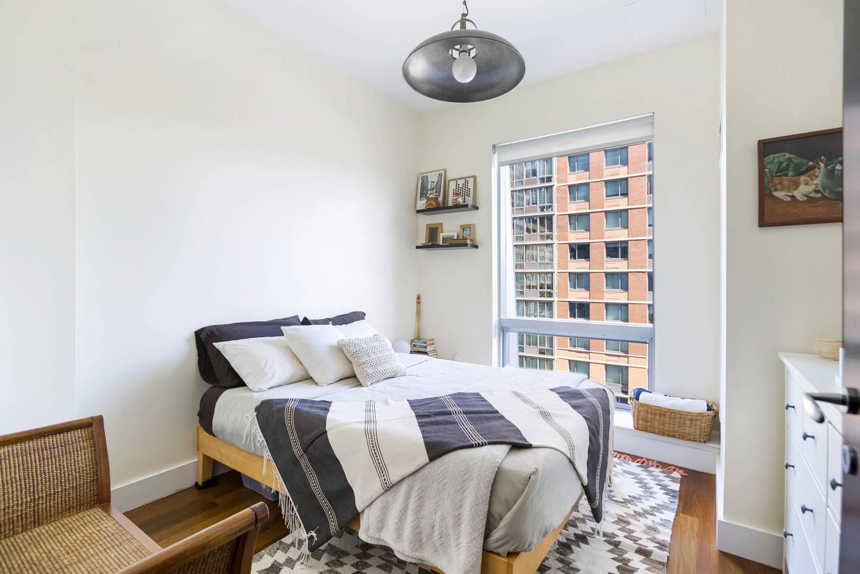 503 is a beautiful one bedroom one bathroom that features floor to ceiling windows that flood the apartment with light, 11' ceiling height, custom in ceiling speakers, and three large ...