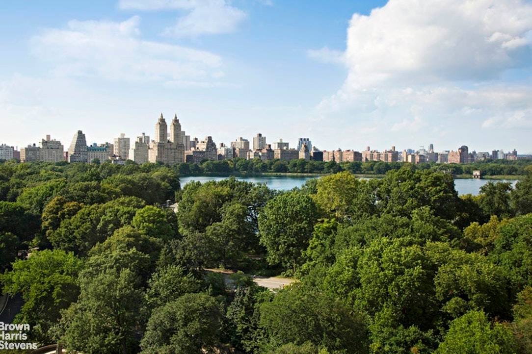 This grand full floor residence is located in a top Fifth Avenue prewar cooperative and enjoys dramatic views of Central Park and the Central Park West skyline.