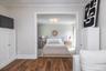 Primary bedroom Lounge/dressing room overlooking bedroom