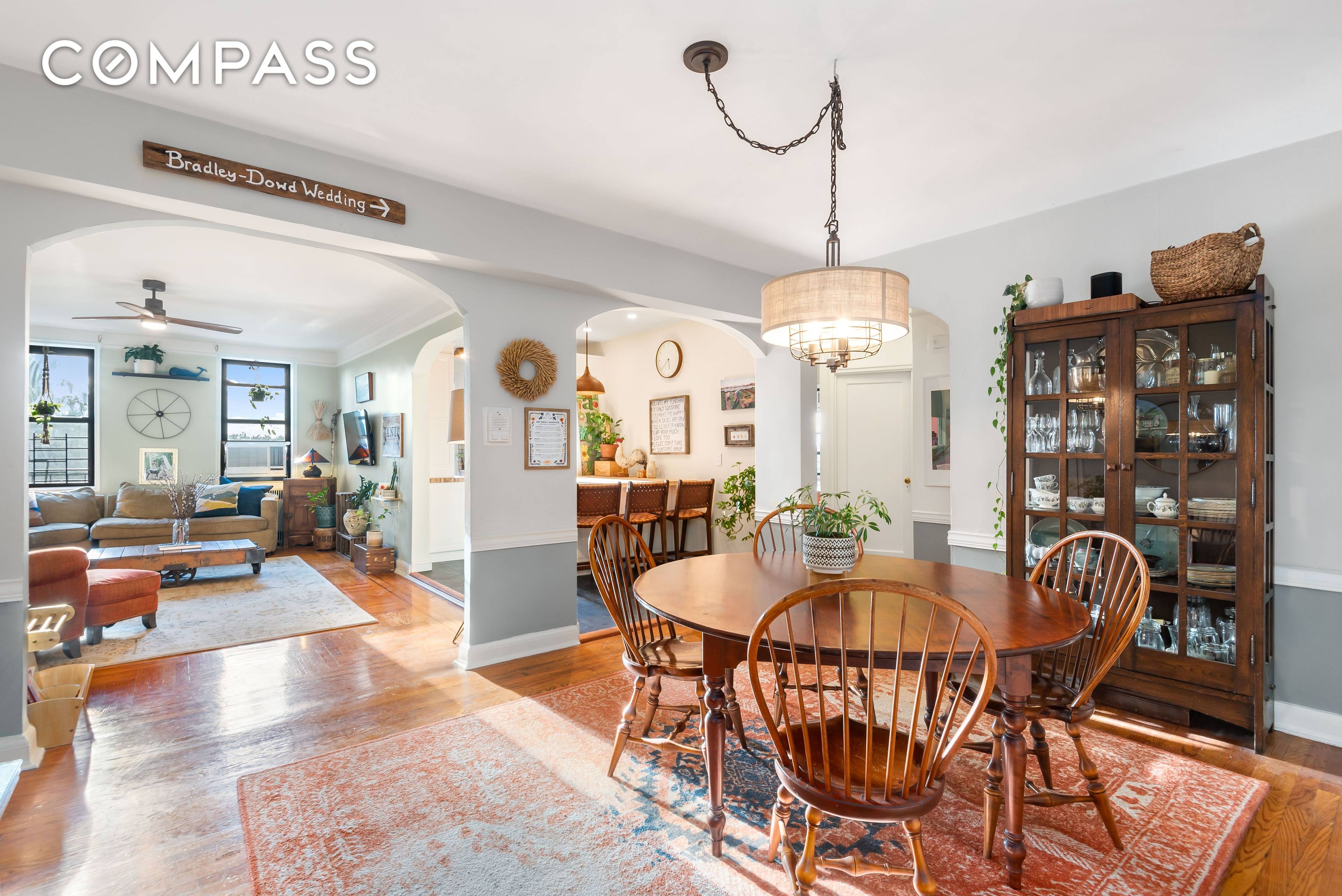 This Large Pre War two bedroom top floor co op has views and tremendous sunsets each evening in the South Midwood section of Flatbush steps away from Fiske Terrace.