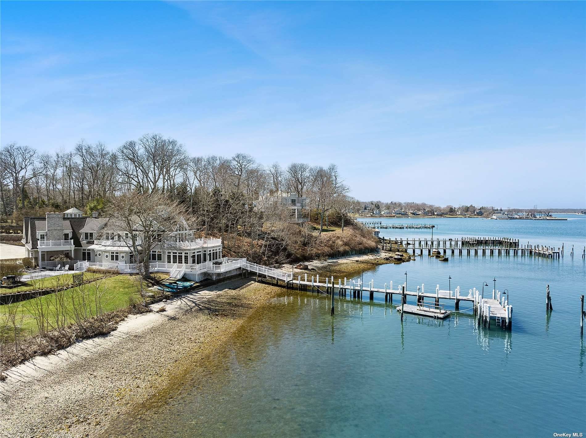 Carriage House, an extraordinary Shelter Island waterfront estate.