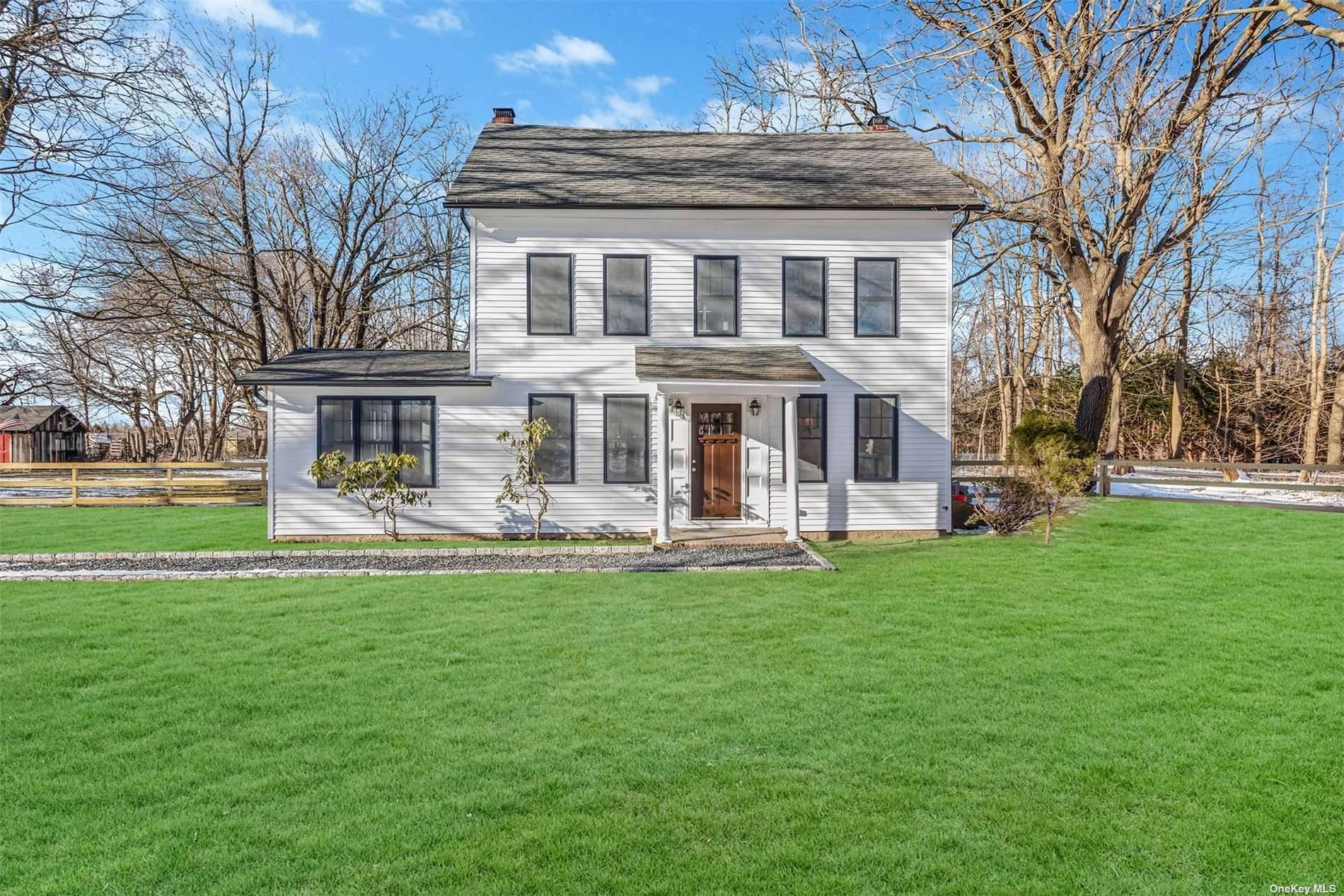 Low taxes ! This home, originally constructed in 1800, has been meticulously renovated, seamlessly blending its classic charm with modern convenience.