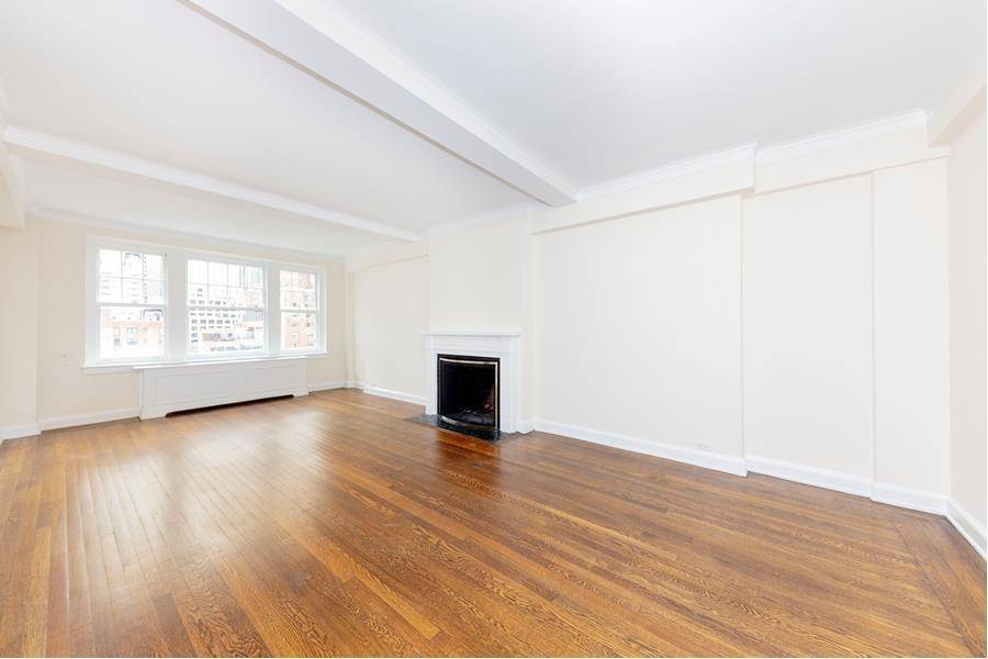 South facing prewar two bedroom, two bathroom in Lenox Hill available.