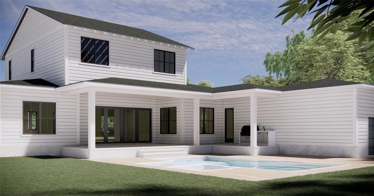 Pool/Back Rendering
