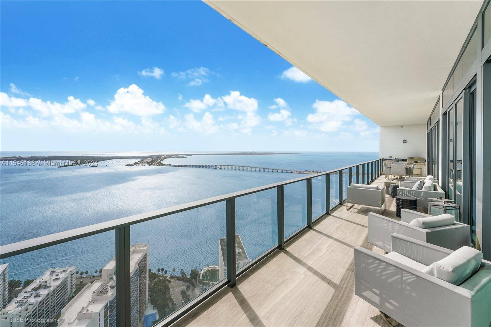 One of only 4 of the most desirable Line 02 units in Echo Brickell with completely unobstructed direct water and skyline views.