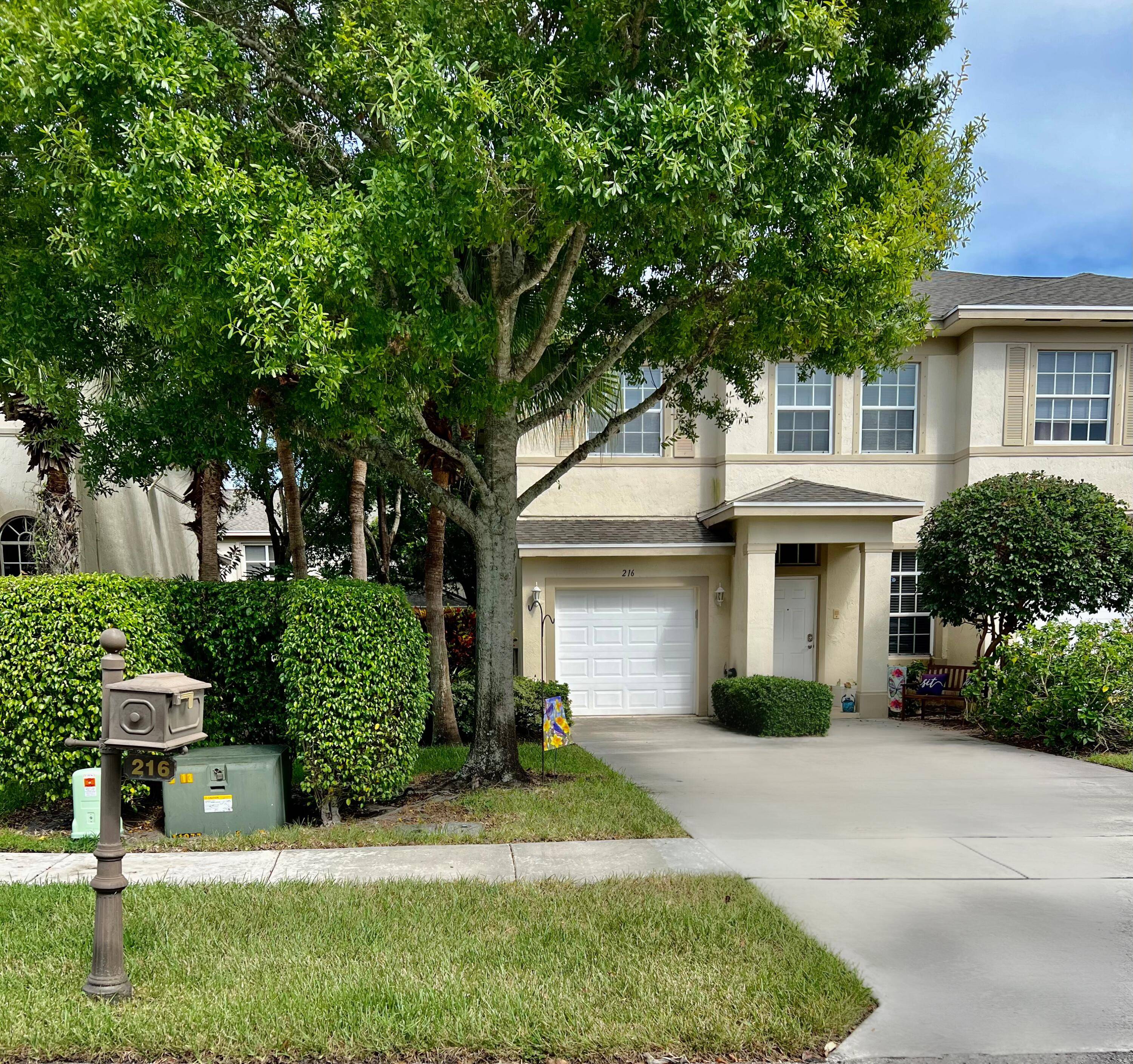 The 3 bedroom 2 and half bath townhome is a perfect location !