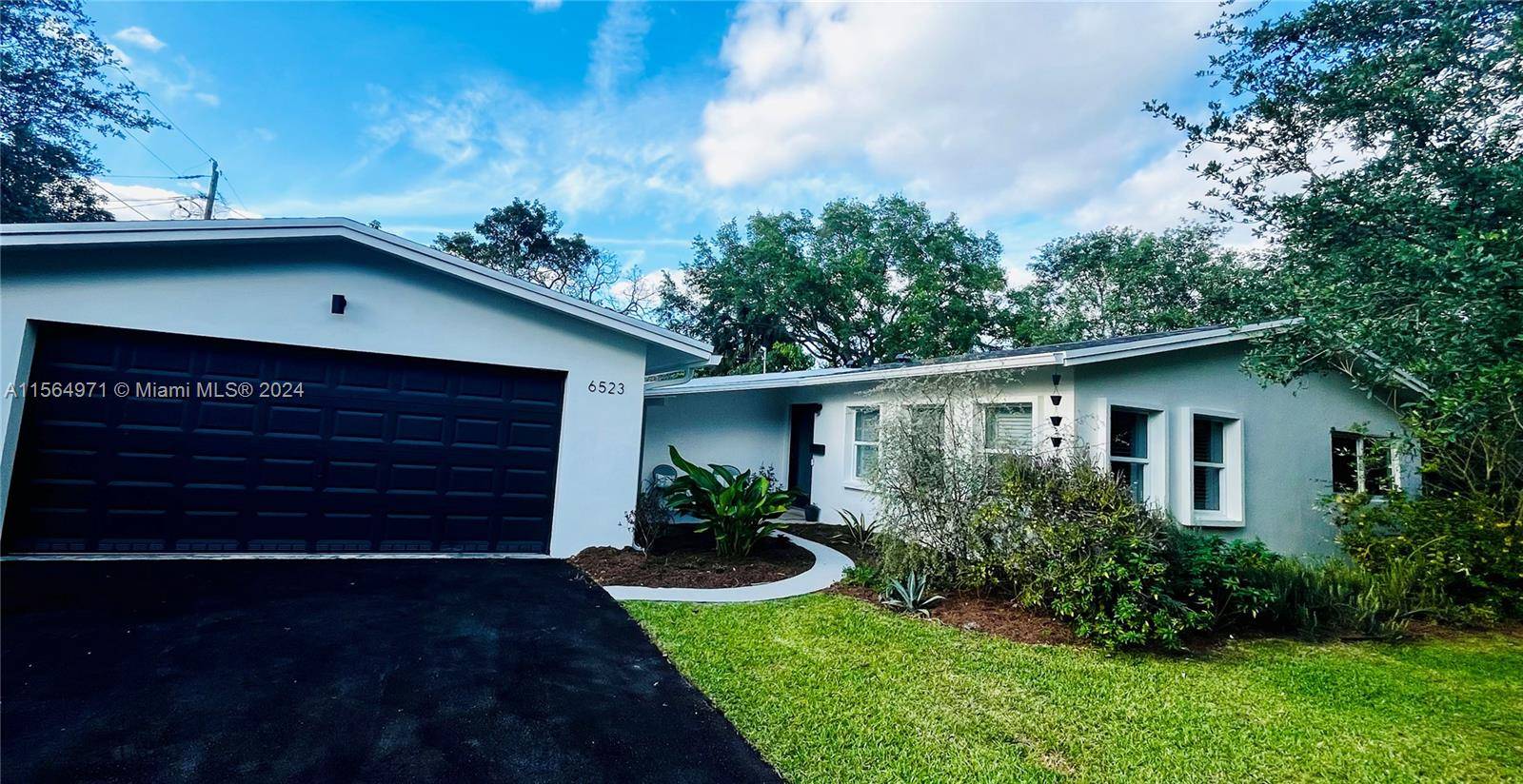 Renovated 3 bedroom, 2 bathroom family home situated on a prime corner lot in South Miami.