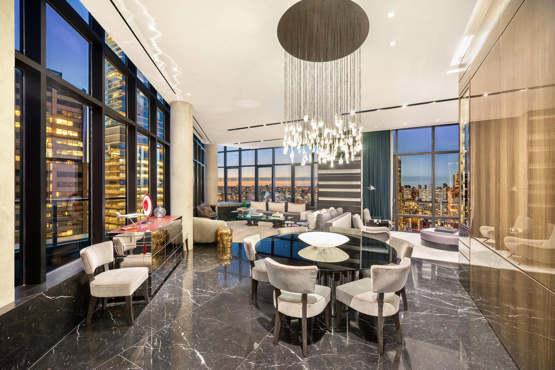 A one of a kind penthouse that is impeccably designed with ultra luxury finishes and the highest end custom furnishings is available now at an incredible price.