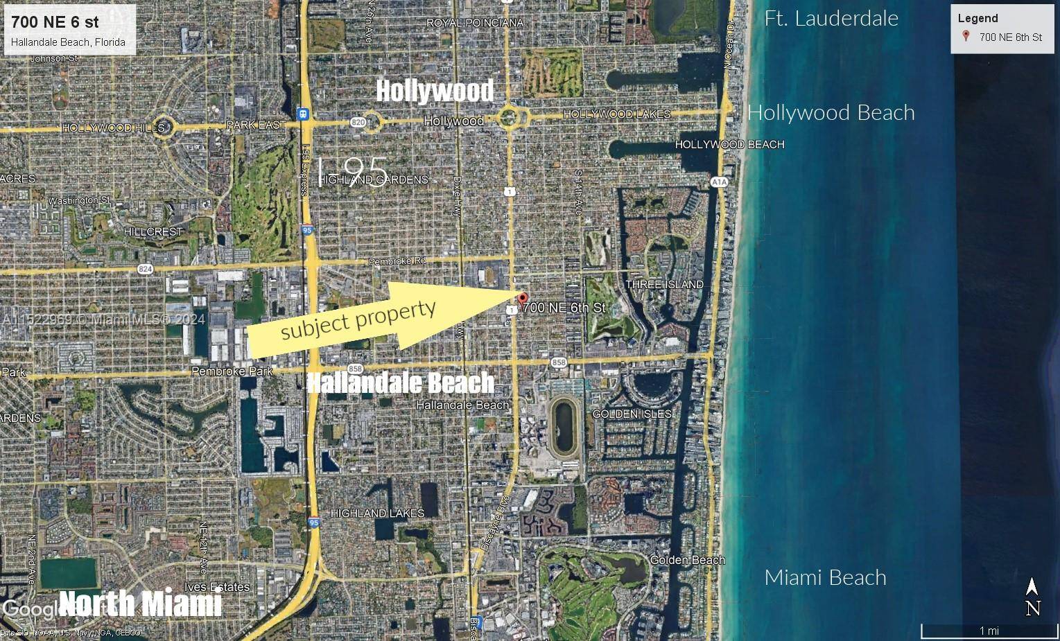 Well located apartments located in Hallandale Beach.