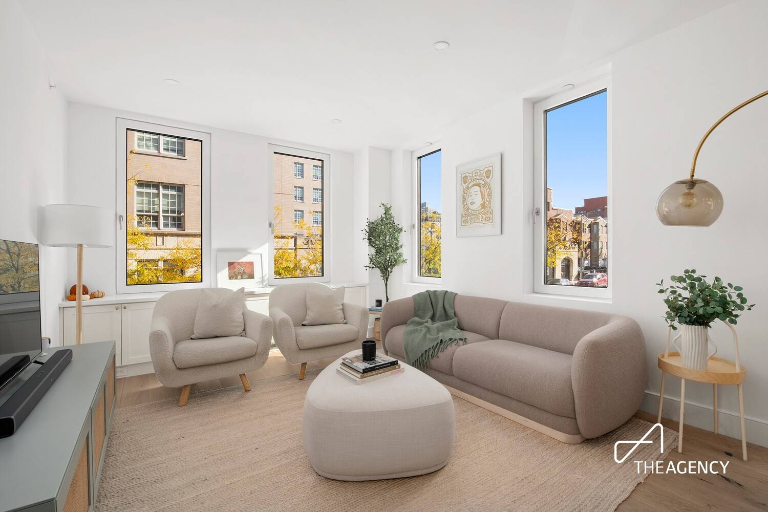 Experience easy, contemporary living in this spacious three bedroom, two bath home at 350 Butler Street, part of The Butler Collection in Park Slope.