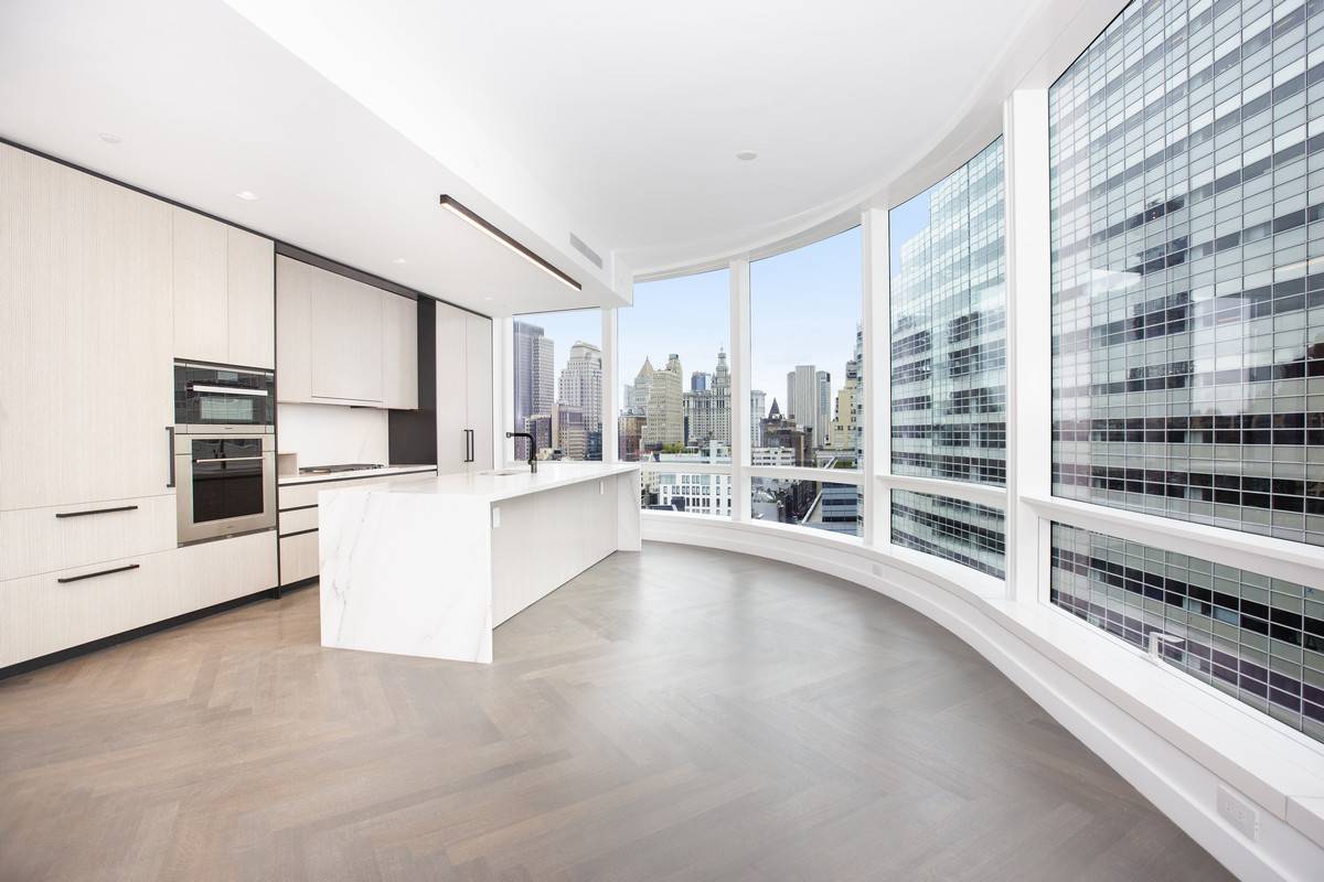AMENITIES NOW OPEN ! HI FLOOR SPLIT TWO BED CONDOBright and open city views with custom White Oak hardwood floors, curved floor to ceiling windows, high ceilings and generously proportioned ...