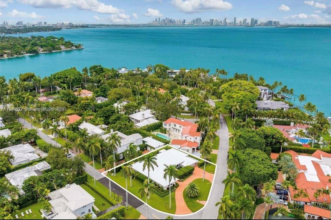 Highly Desired Gated La Gorce Island, located in Miami Beach, Known for its Security and Manicured Landscaping.