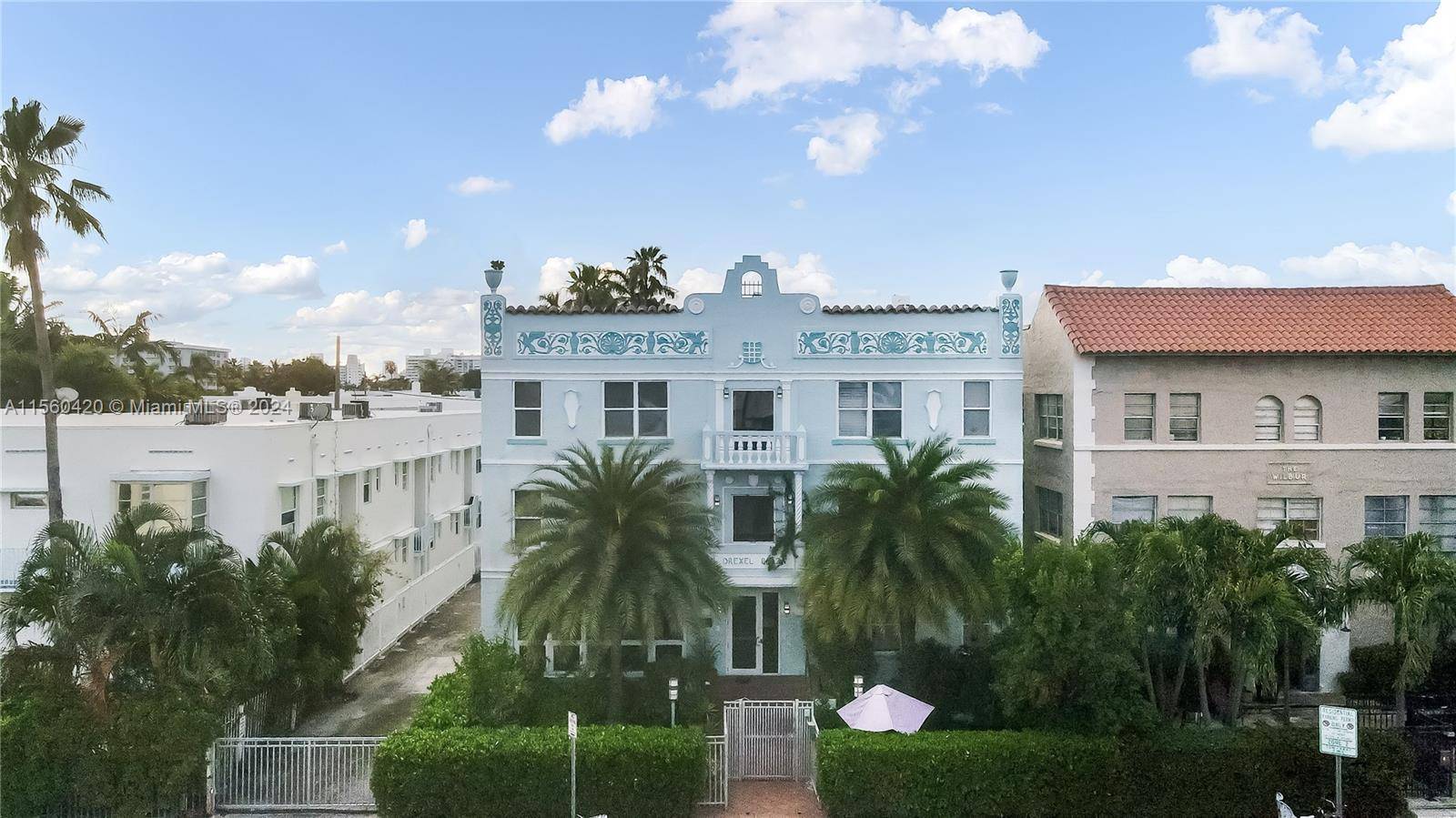 Discover the charm of Miami Beach in this cozy 2 bedroom, 2 bathroom walk up apartment nestled within the historic 1218 Drexel Ave.