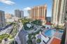 View down the street toward the ocean, and view of pool area. Skyline is gorgeous - day or night.