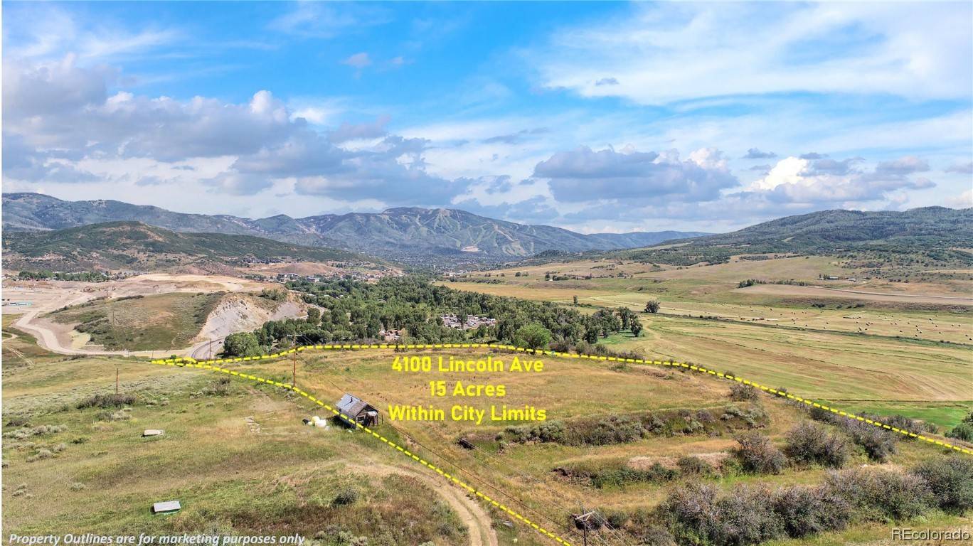 15 acres of vacant land located at the west end of Steamboat City limits with Highway 40 frontage.