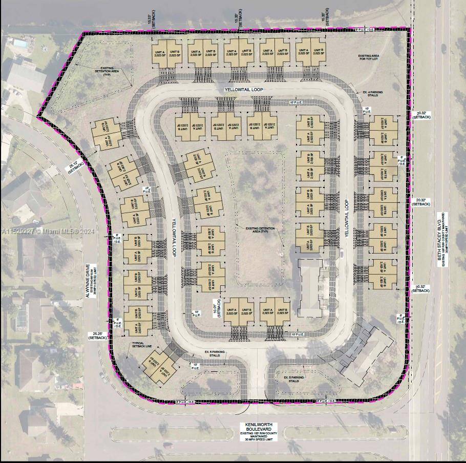 Developers' Dream ! Land with Plans, all permits, ready to build 60 Townhomes approx.