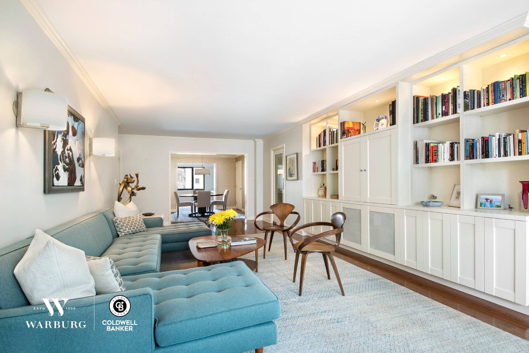 Rarely does a large apartment at the ideally located Park Ten come on the market with such a gracious layout, direct Central Park views and impeccable renovation.