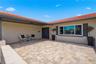 huge front courtyard for a fire pit or entertaining