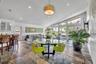 High ceilings and amazing vistas