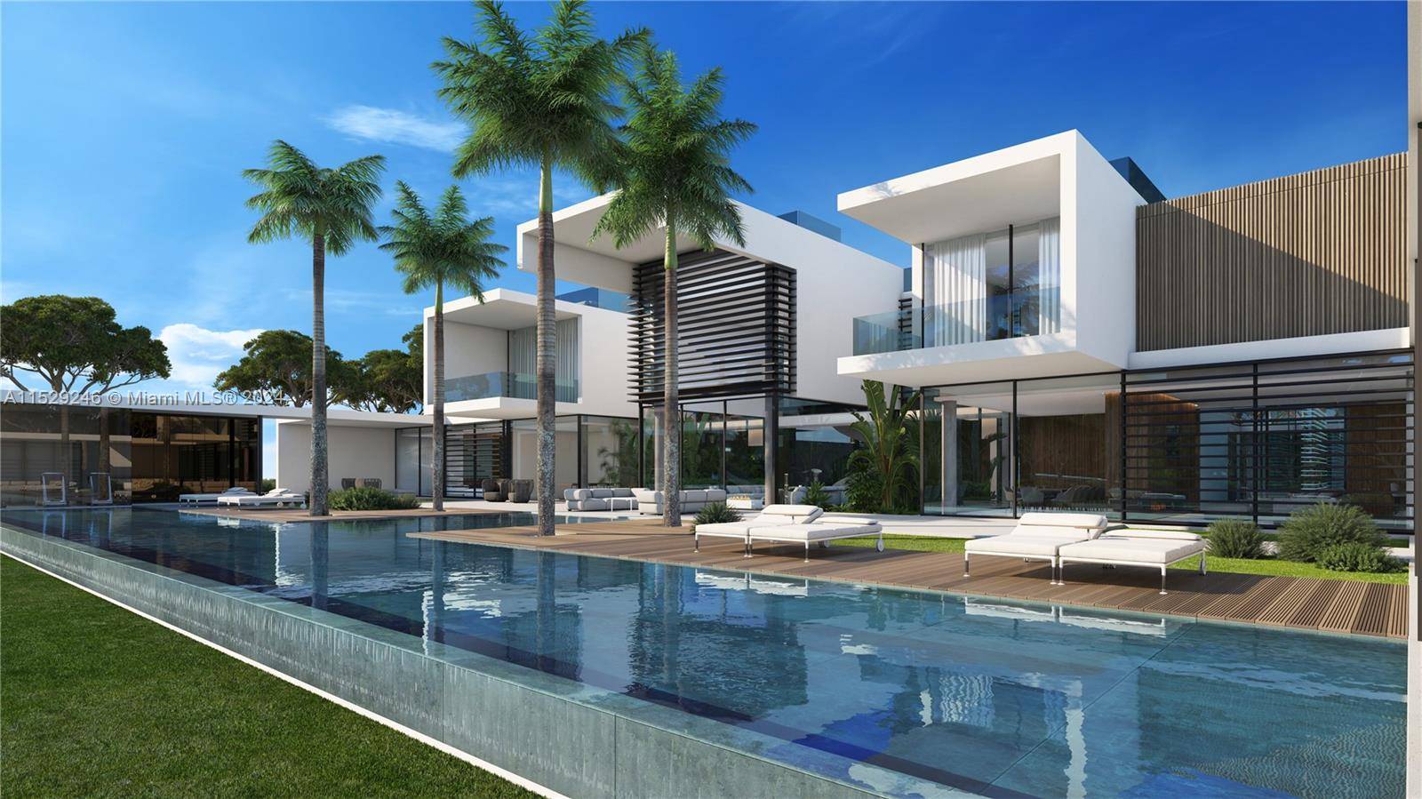 A striking contemporary villa, Estate E is under development in the exclusive ultra luxury gated community of AKAI Estates.