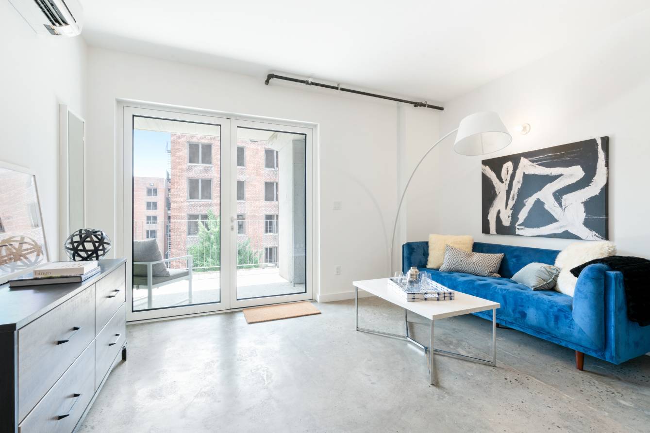 Hello New York located at 651 New York Avenue successfully integrates the richness of lodge style with the sophistication of classic loft living.