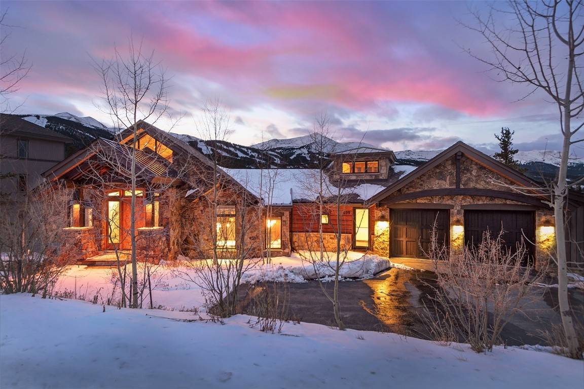 Enjoy your magnificent Breckenridge ski home backing to National Forest with ski lift access, also including summertime backcountry exploring by hike or mountain bike.