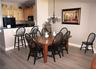 Dinning area, Breakfast bar, Kitchen.