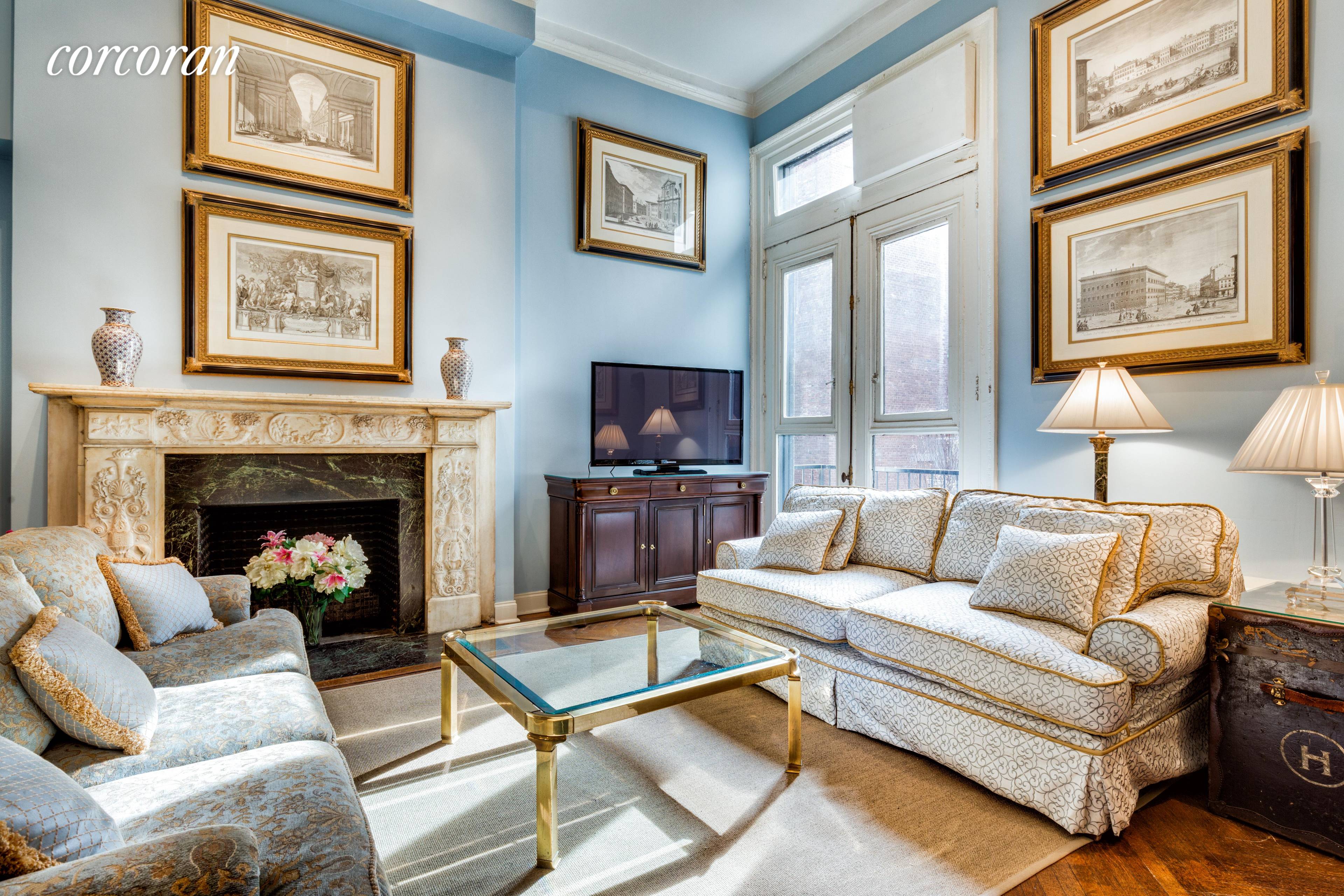 Working from home ? Extremely rare opportunity to live work in a grand limestone mansion with elevator off Central Park located in prime Upper East Side.
