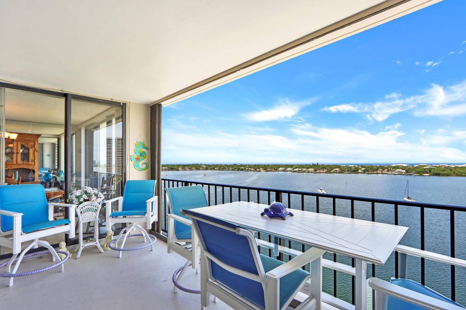 A special opportunity to live on the Water and View the Ocean and Little Lake Worth from your 11th floor Balcony everyday in a very private well cared for Gated ...