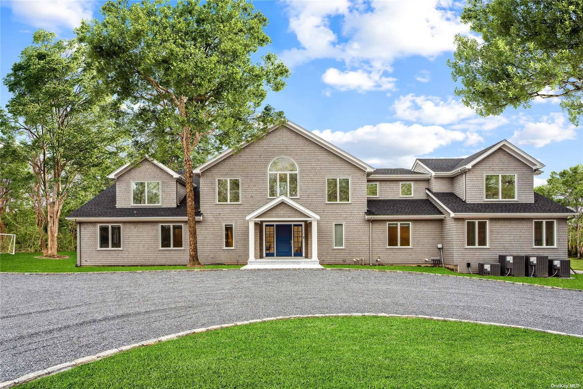 EXCEPTIONAL QUOGUE VILLAGE RENTAL NEW CONSTRUCTION Brand new for 2024 This stunning 6 bedroom, 5.