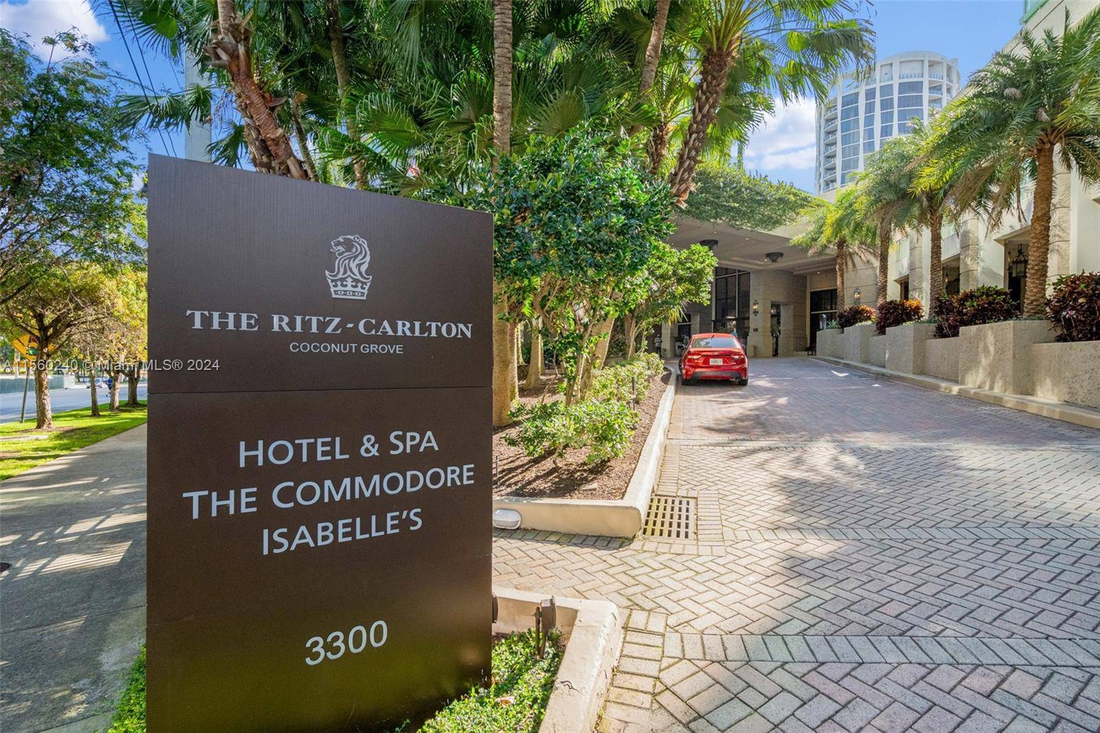Live at the Ritz Carlton Coconut Grove one of Miami's most prestigious neighborhoods.