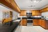 Lots of cabinetry in this bright kitchen