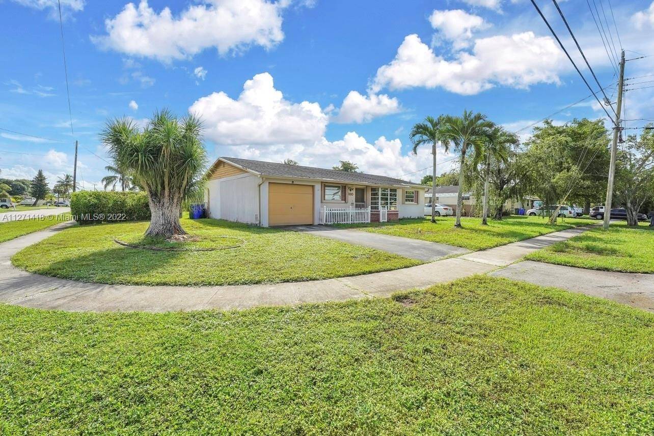 This 3 bedroom, 2 bathroom home is located on a corner lot with a large back yard that features a screened enclosed inground pool, a storage shed, and a second ...