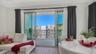 Tons of entertaining space in this open concept living/dining area