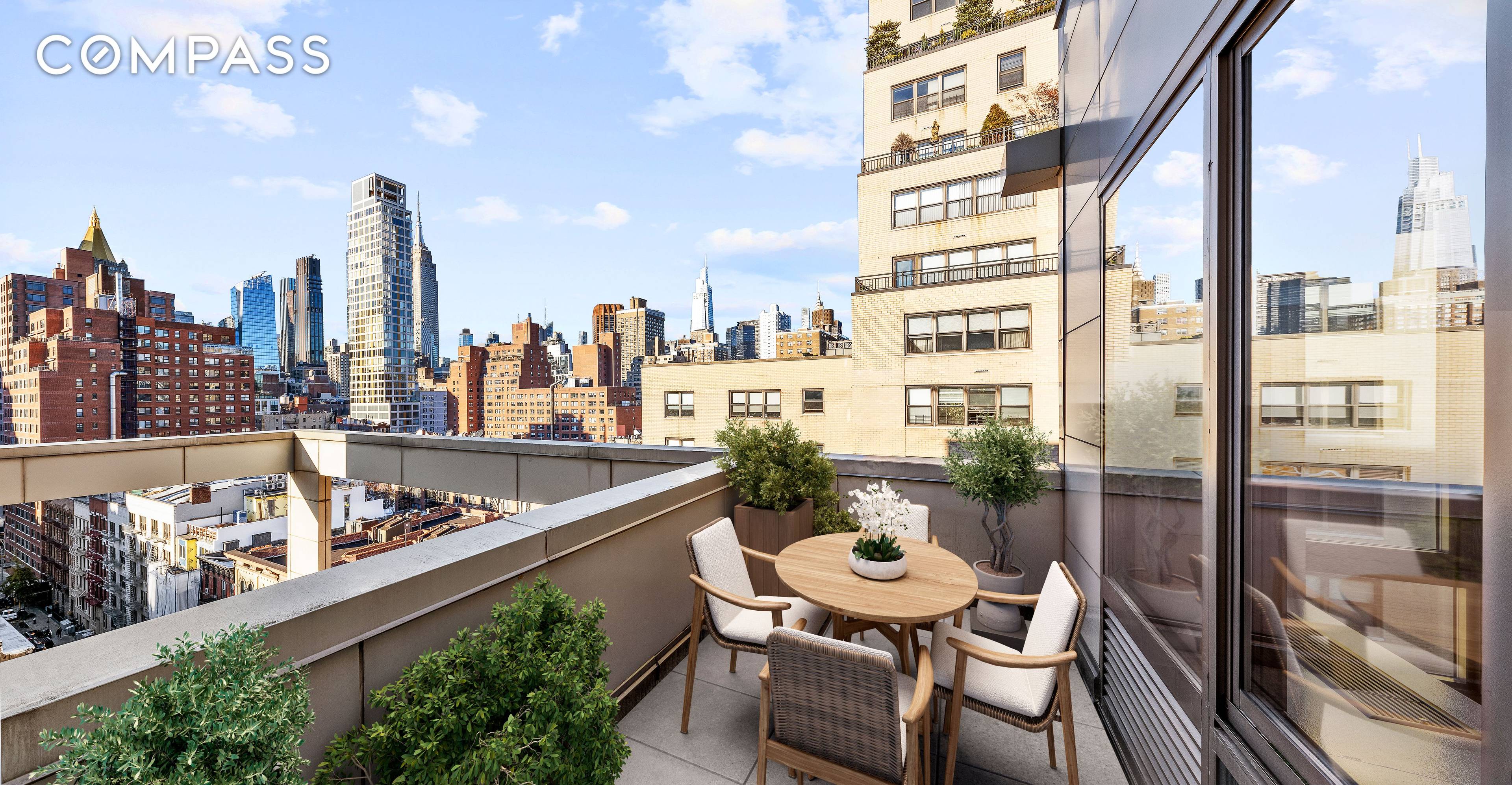 Conveniently located with easy access to Madison Square Park, Flatiron, and Union Square this large split two bedroom home features a private terrace and iconic views West and North including ...