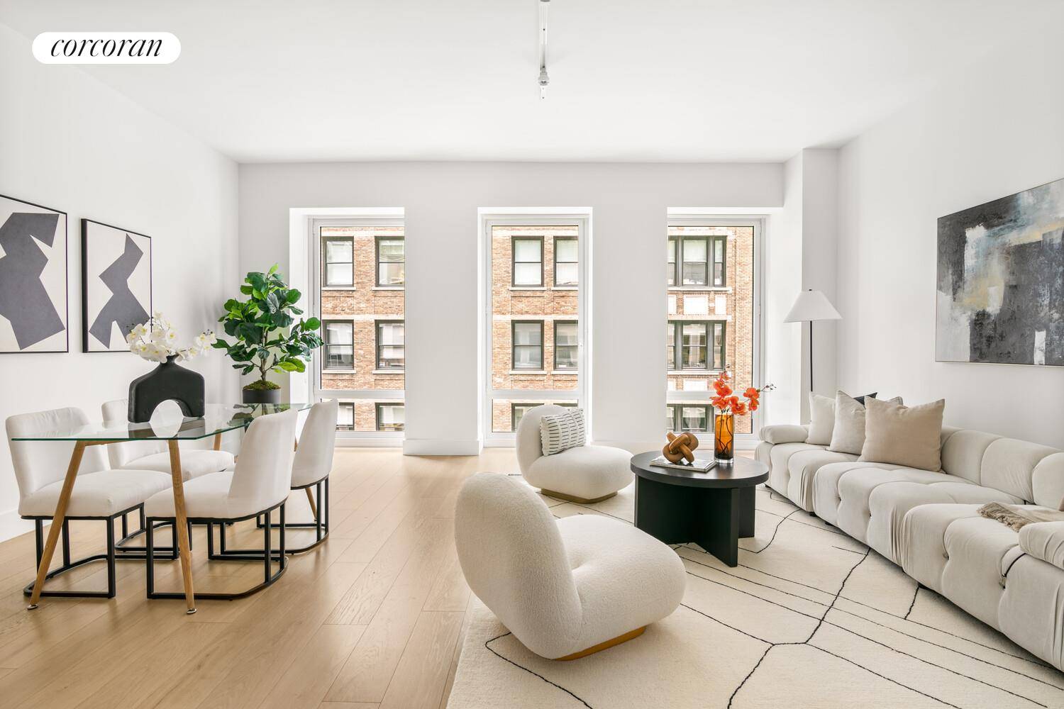 Residence 5M is an impeccably designed one bedroom, one and a half bath home that combines modern elegance with everyday comfort.