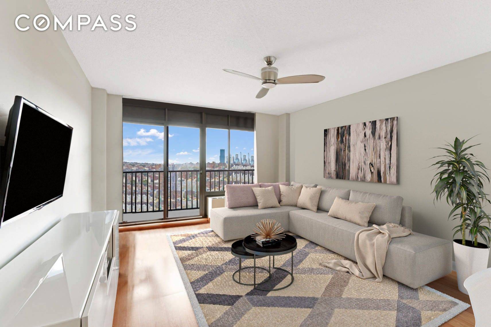 Come home to peace and tranquility at the Shore Towers Condominium complex that overlooks the East River and Astoria Park.