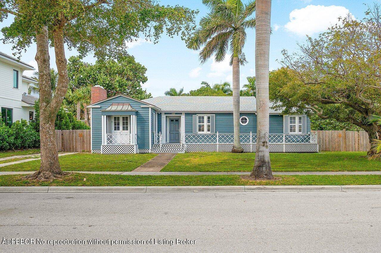 Opportunity in the beautiful El Cid Neighborhood on a large 100X130 lot, one in from the Intracoastal.