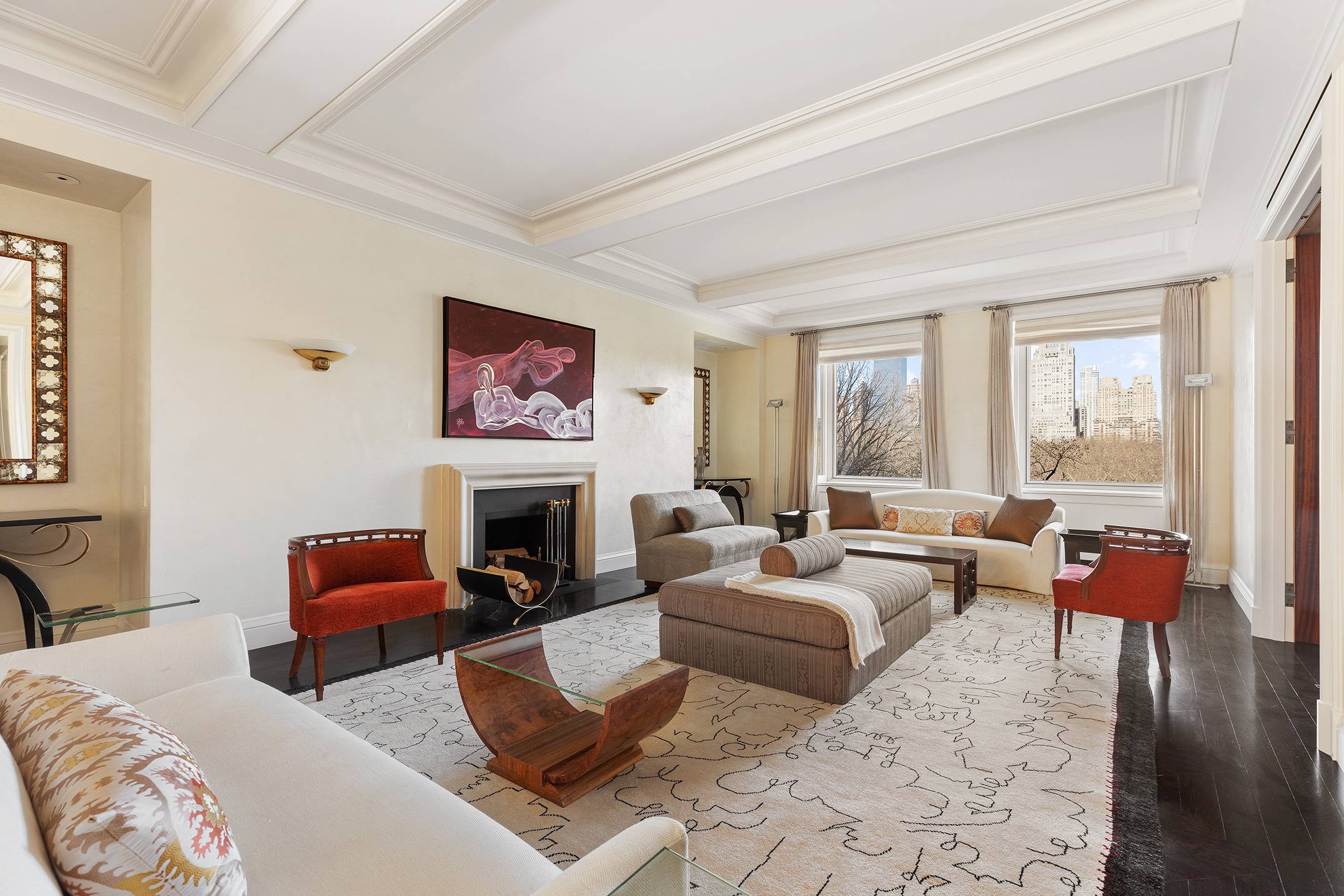 Rarely does an opportunity present itself to lease a spacious, sun drenched full floor prewar apartment along Fifth Avenue.