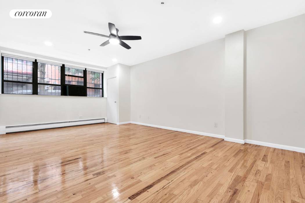 PARKING INCLUDED with this Large 1 bedroom Office Den in the heart of Clinton Hill Large one bedroom bonus room one bath apartment in the Clinton Mews Coop.