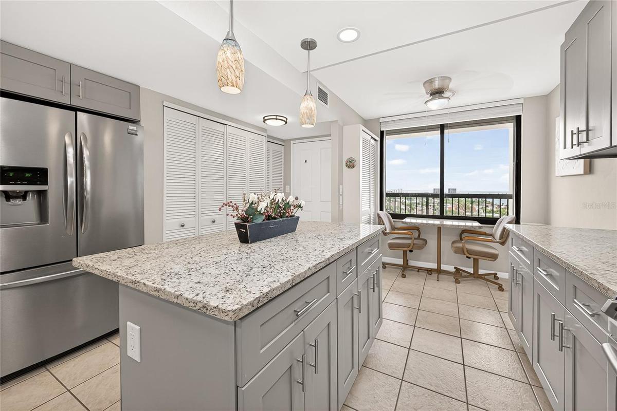 Another angle of updated kitchen