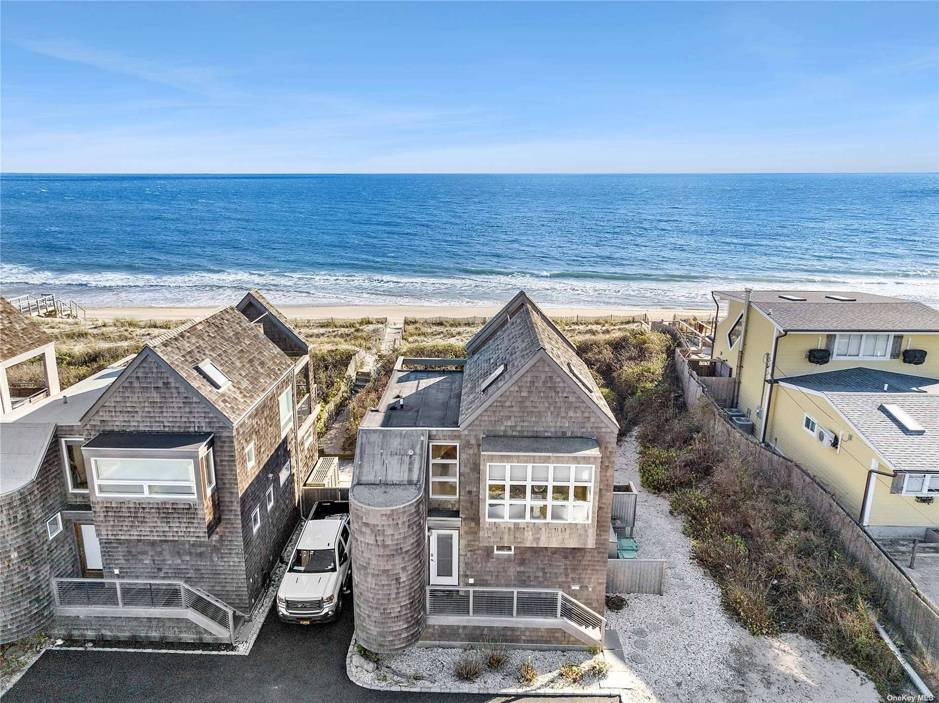 Just listed is this extremely unique oceanfront beach house, as there are no condo fees or condo board.
