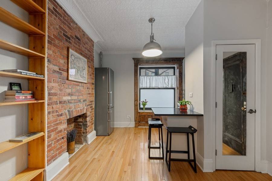 This unique one bedroom is located on the first floor of a historic building in prime Prospect Heights.