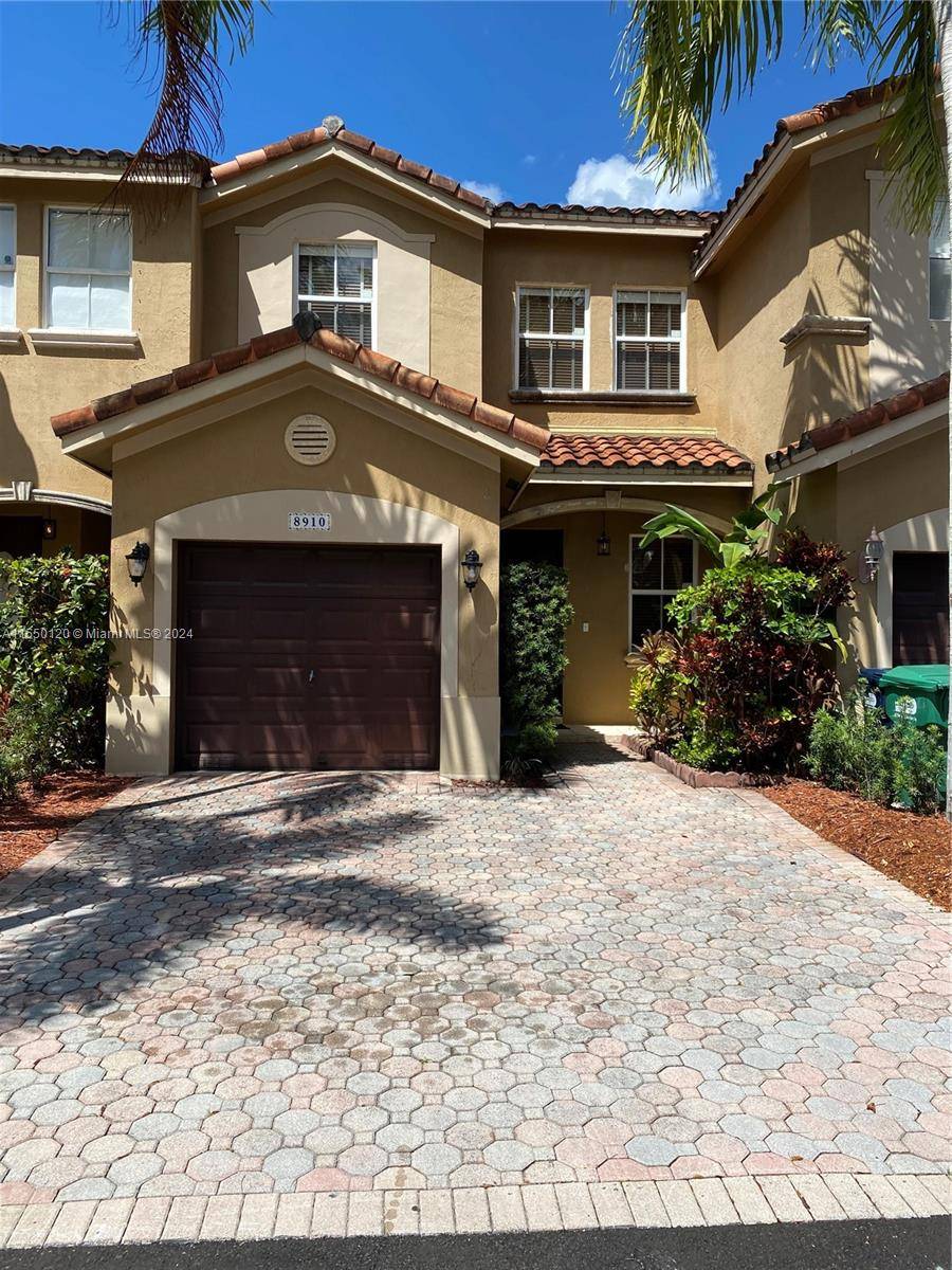 Spacious 3 bedroom 2 1 2 bath townhouse in the centrally located gated private community Villa Castillo, off of Kendall Drive and Southwest community.
