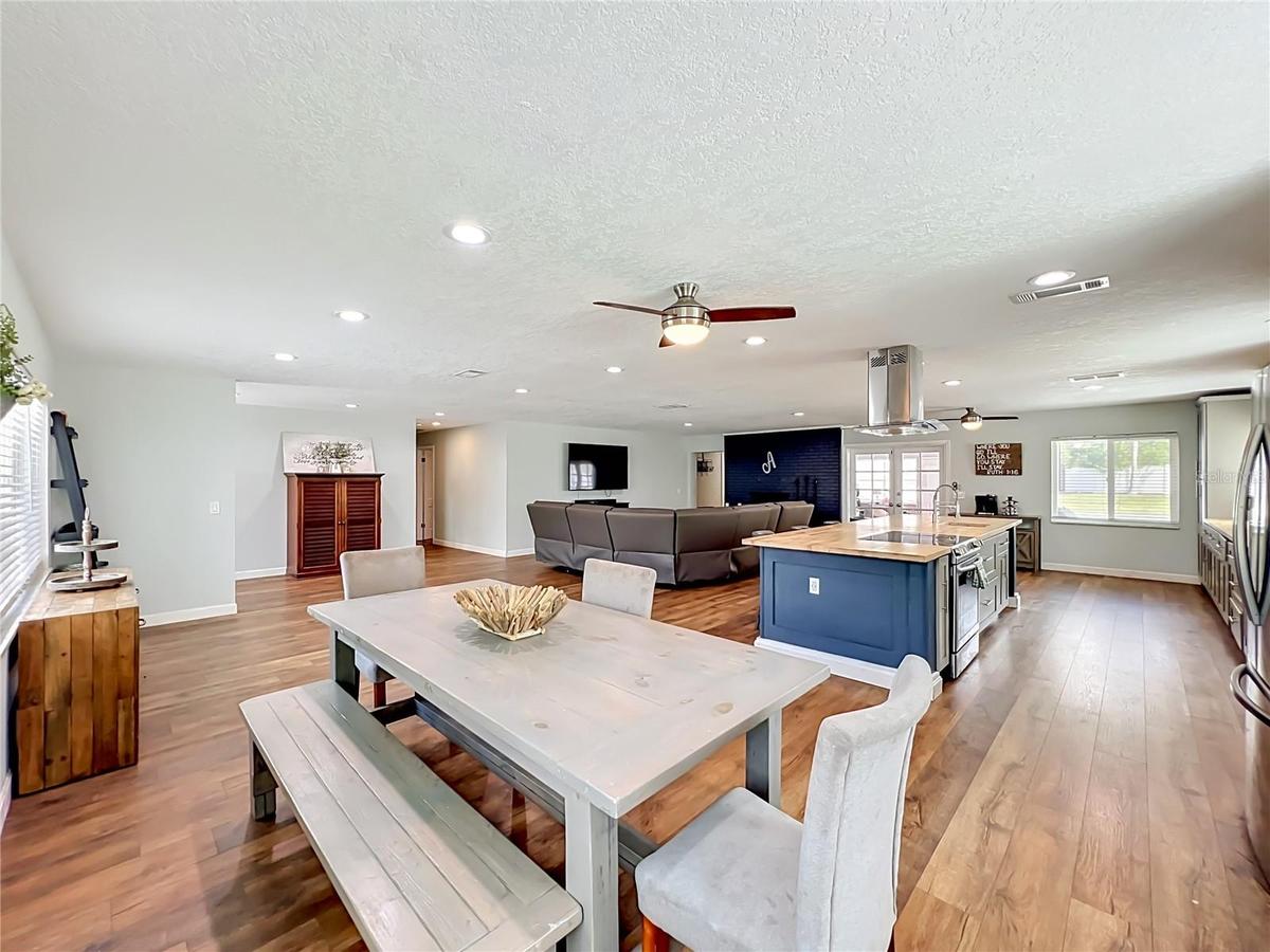 Great Room (Dining, Living, Kitchen)