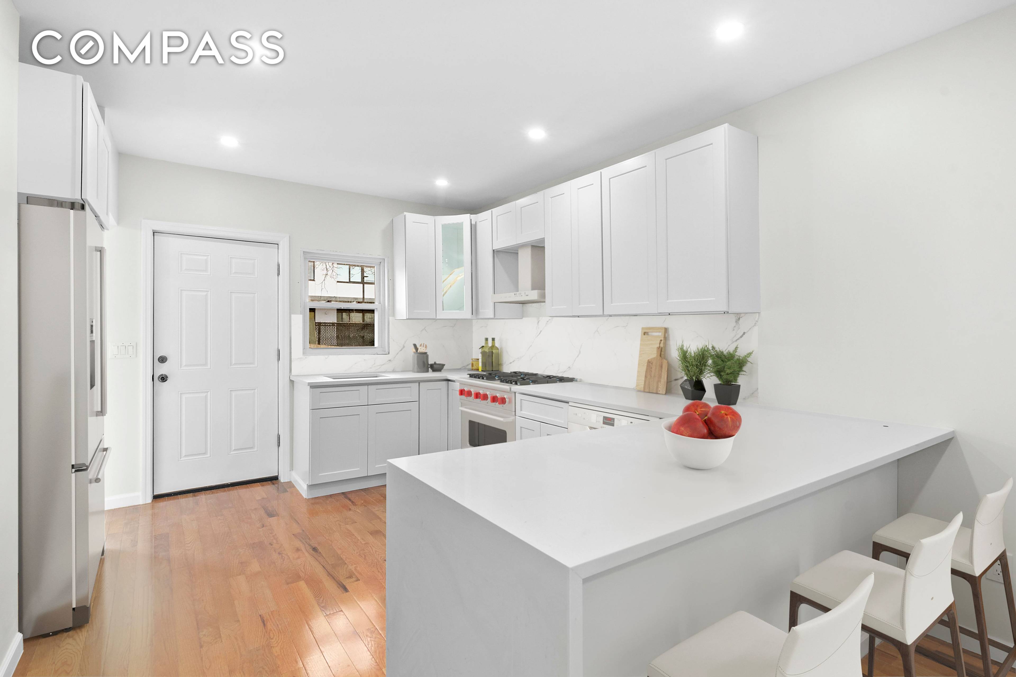 Enjoy all new everything in this gorgeous four bedroom, three and a half bathroom home with parking and private outdoor space in ultra convenient Richmond Hill, Queens.