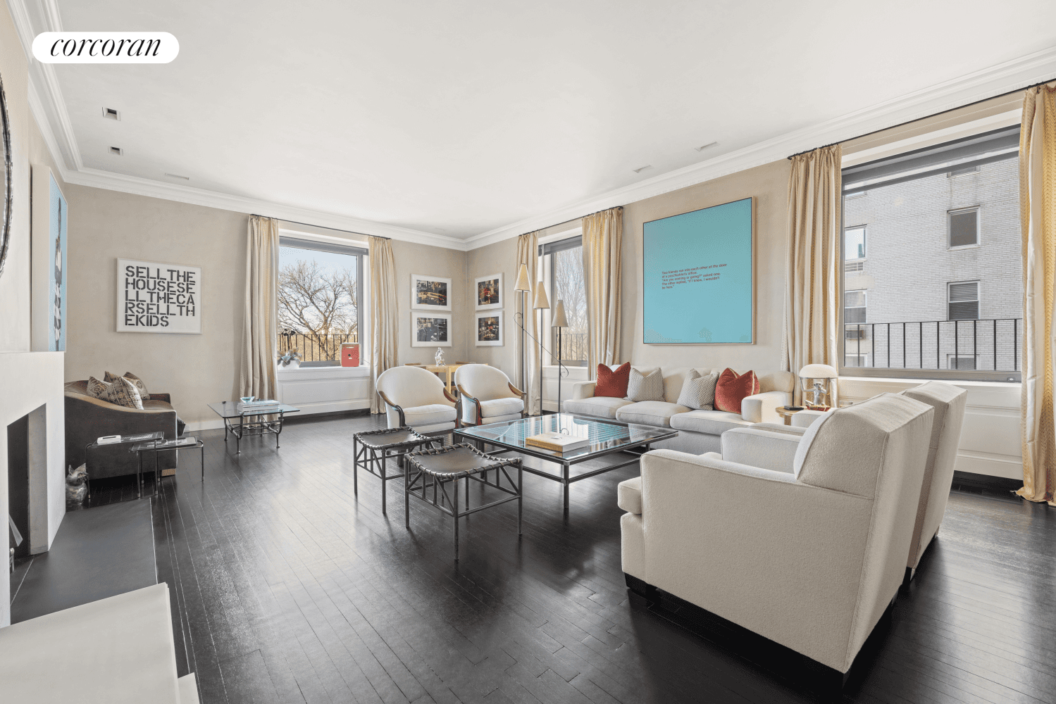 This exquisite A line residence, designed by the esteemed Peter Marino, is a testament to luxury living on Fifth Avenue, at the prestigious corner of Fifth Avenue and 73rd Street.